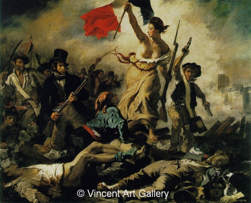 A115, DELACROIX, Liberty Leading the People 